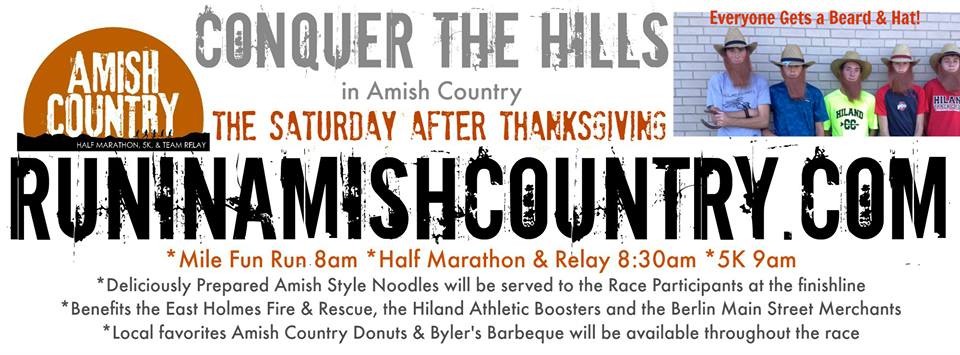 Amish Country Half Marathon 2017